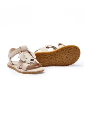 Obrázek produktu Donsje Dětské kožené sandály Donsje Mhalo Sandals Golden Retriever béžová