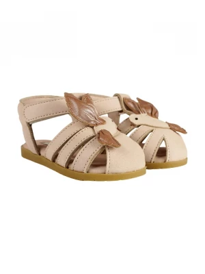 Obrázek produktu Donsje Dětské nubukové sandály Donsje Thami Sky Sandals Hummingbird béžová