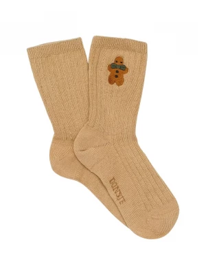 Obrázek produktu Donsje Dětské ponožky Lala Socks Gingerbread hnědá