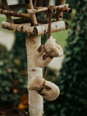 Obrázek produktu Donsje Dětské rukavice Donsje Richy Mittens Alpaca béžová