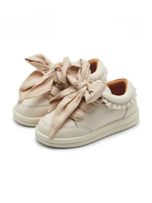 Obrázek produktu Donsje Dětské semišové sneakers boty Donsje Lexley Sneakers béžová