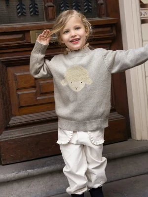 Obrázek produktu Donsje Dětský vlněný svetr Denn Merino Wool Sweater Lammy