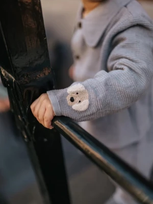 Obrázek produktu Donsje Kojenecká košile Donsje Lukian Shirt Golden Retriever modrá