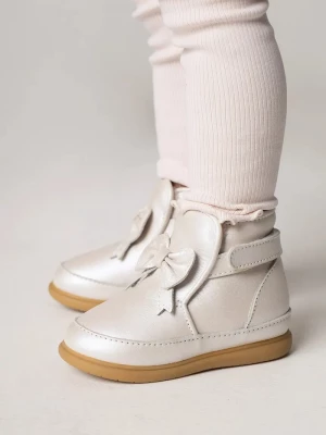 Obrázek produktu Donsje Kojenecké kožené boty Cemilla Shoes béžová