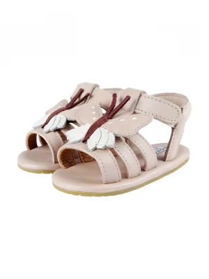Obrázek produktu Donsje Kojenecké kožené sandály Donsje Tuti Sky Sandals Butterfly růžová
