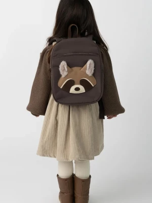 Obrázek produktu Donsje školní batoh dětský Sifo Backpack Raccoon hnědá