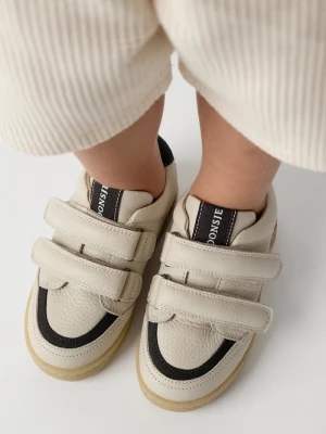 Obrázek produktu Donsje sneakers boty dětské kožené béžová