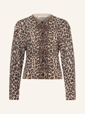Obrázek produktu Dorothee Schumacher Pletený Svetr Leopard Statements S Kašmírem béžová / hnědá / černá