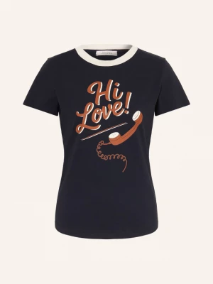 Obrázek produktu Dorothee Schumacher Tričko All Time Favorites tmavě modrá / hnědá / režná