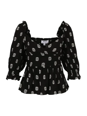 Obrázek produktu Dorothy Perkins Petite Halenka černá / bílá