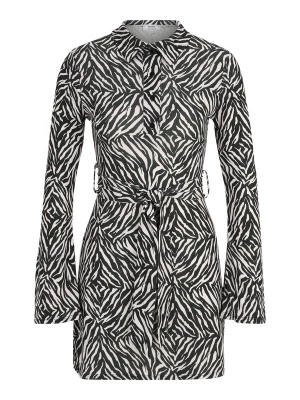 Obrázek produktu Dorothy Perkins Petite Košilové šaty černá / offwhite
