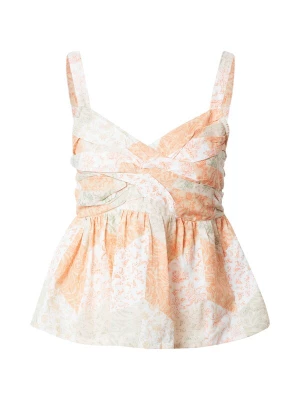 Obrázek produktu Dorothy Perkins Top pastelově zelená / oranžová / bílá