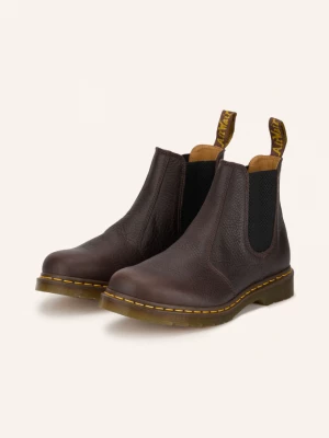 Obrázek produktu Dr. Martens Chelsea Boots 2976 tmavě hnědá / žlutá