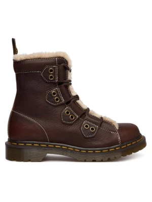 Obrázek produktu Dr. Martens Kotníková obuv 1460 Lace To Toe Fur Lined DM41417200 Hnědá