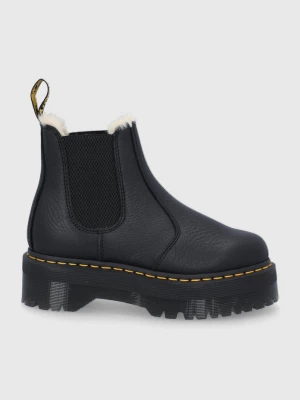 Obrázek produktu Dr. Martens Kožené kotníkové boty 2976 Quad Fl černá