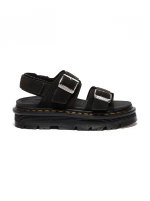 Obrázek produktu Dr. Martens sandály na platformě dámské semišové ZebZag Sandal černá