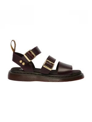 Obrázek produktu Dr. Martens sandály římanky kožené Gryphon hnědá