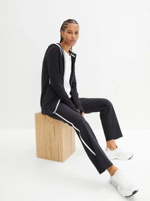 Obrázek produktu Dres sportowy z bawełny z domieszką elastanu (komplet 2-cz.) BonPrix czarny