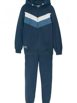 Obrázek produktu Dres sportowy z czystej bawełny organicznej (kompl. 2-częściowy) BonPrix niebieski