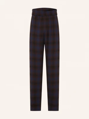 Obrázek produktu Dries Van Noten Kalhoty Z Teplákoviny, Střih Regular Fit tmavě hnědá / tmavě modrá