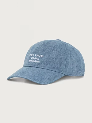 Obrázek produktu Drôle de Monsieur baseballová čepice pánská džínová Slogan Drole de Monsieur modrá