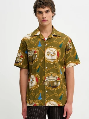 Obrázek produktu Drôle de Monsieur Bavlněná košile Drôle de Monsieur La Chemise Grand HUtel Drole de Monsieur zelená