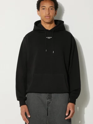 Obrázek produktu Drôle de Monsieur Bavlněná mikina Drôle de Monsieur Le Hoodie Slogan a Poche Classique Drole de Monsieur černá
