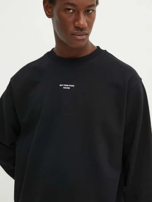 Obrázek produktu Drôle de Monsieur Bavlněná mikina Drôle de Monsieur Le Sweatshirt Slogan Cl Drole de Monsieur černá