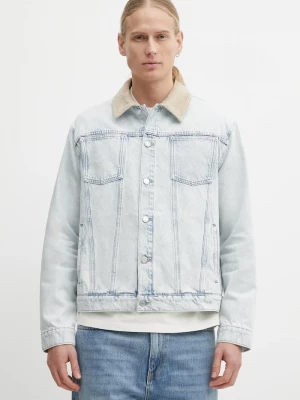 Obrázek produktu Drôle de Monsieur džínová bunda pánská džínová La Veste Jean Délavée Drole de Monsieur modrá