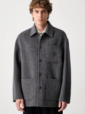 Obrázek produktu Drôle de Monsieur košile pánská vlnou Pinstripe Drole de Monsieur