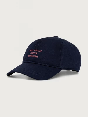 Obrázek produktu Drôle de Monsieur kšiltovka pánská bavlněná Slogan Drole de Monsieur námořnická modř