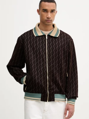Obrázek produktu Drôle de Monsieur Mikina Drôle de Monsieur La Veste SurvÍtement Monogramme Drole de Monsieur hnědá
