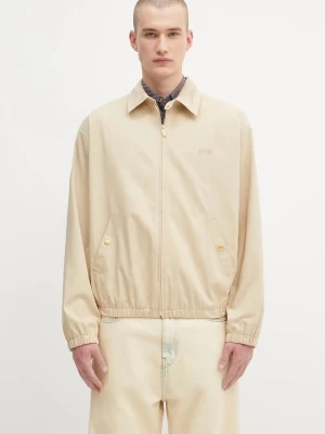Obrázek produktu Drôle de Monsieur přechodová bunda pánská bavlněná s elastanem Le Blouson DrUle Drole de Monsieur béžová