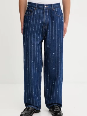 Obrázek produktu Drôle de Monsieur relaxed fit džíny pánské Le Jean Baggy Monogramme Drole de Monsieur modrá