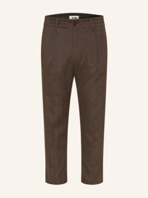 Obrázek produktu Drykorn Oblekové Kalhoty Chasy Extra Slim Fit Se Lnem 1104 braun