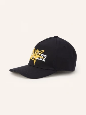 Obrázek produktu dsquared2 Cap černá / tmavě žlutá / bílá