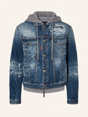 Obrázek produktu dsquared2 Džínová Bunda S Lemováním modrá / šedá