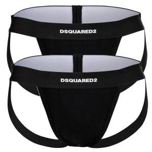 Obrázek produktu DSQUARED2 Slipy černá / bílá