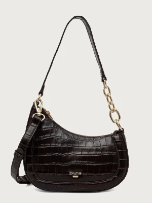 Obrázek produktu Dune London crossbody kabelka dámská kožená DIRECTION hnědá