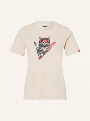 Obrázek produktu Dynafit Tričko Graphic Cotton béžová / neonově červená
