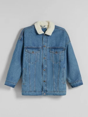 Obrázek produktu Džínová bunda Bershka světle modrá