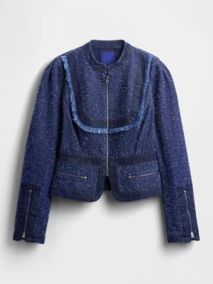 Obrázek produktu Džínová bunda GAP tmavomodrý denim