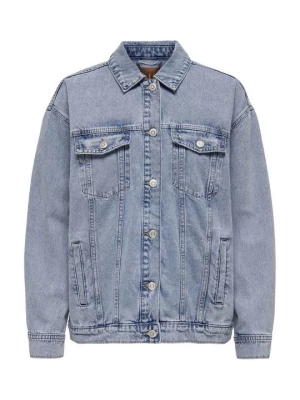 Obrázek produktu Džínová bunda ONLY Carmakoma světlemodrý denim