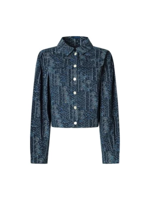 Obrázek produktu Džínová bunda Pepe Jeans tmavomodrý denim