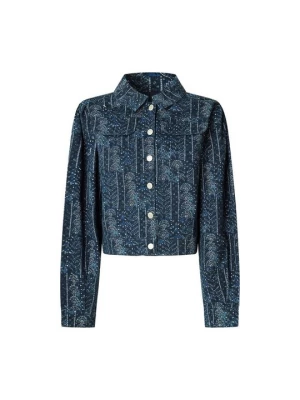 Obrázek produktu Džínová bunda Pepe Jeans tmavomodrý denim