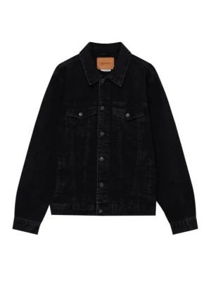 Obrázek produktu Džínová bunda PULL&BEAR černý denim
