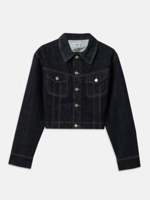 Obrázek produktu Džínová bunda Victoria Beckham tmavomodrý denim