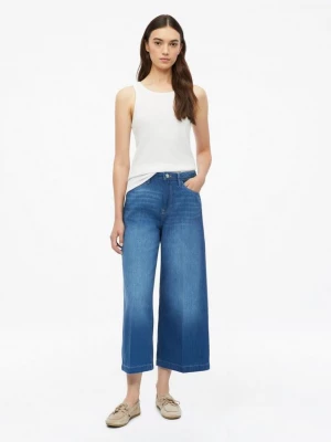 Obrázek produktu Džínová kalhotová sukně Suri / Regular Fit / High Rise / Wide Leg s.Oliver modrá