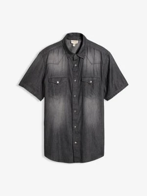 Obrázek produktu Džínová košile Slim Fit, krátký rukáv, z čisté organické bavlny BonPrix