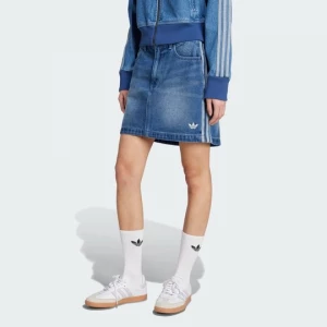 Obrázek produktu Džínová minisukně Adicolor se 3proužky Adidas Indigo Denim